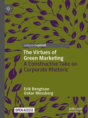 cover image of The Virtues of Green Marketing